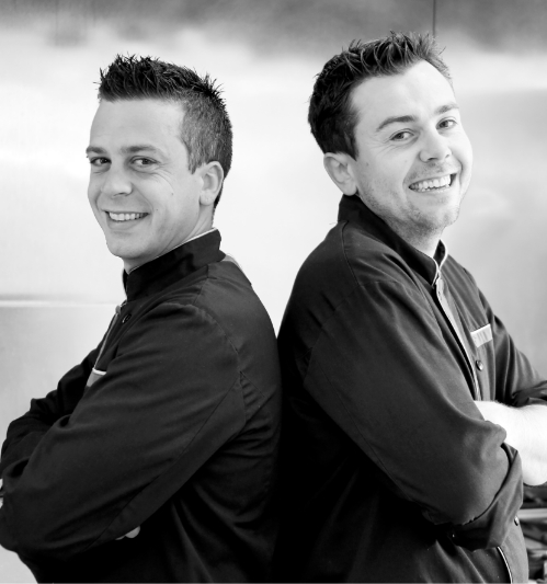 Chefs Christophe GEINGUENE et Cyril GEINGUENE